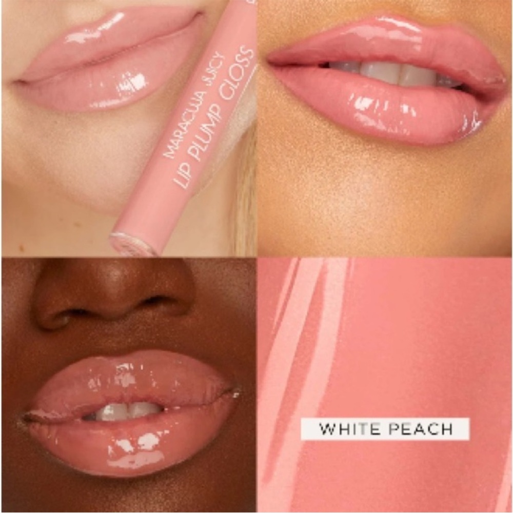 Tarte’ Maracuja Juicy Lip Plump Gloss White Peach